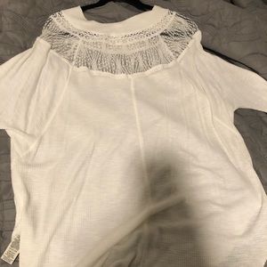Free People white long sleeve